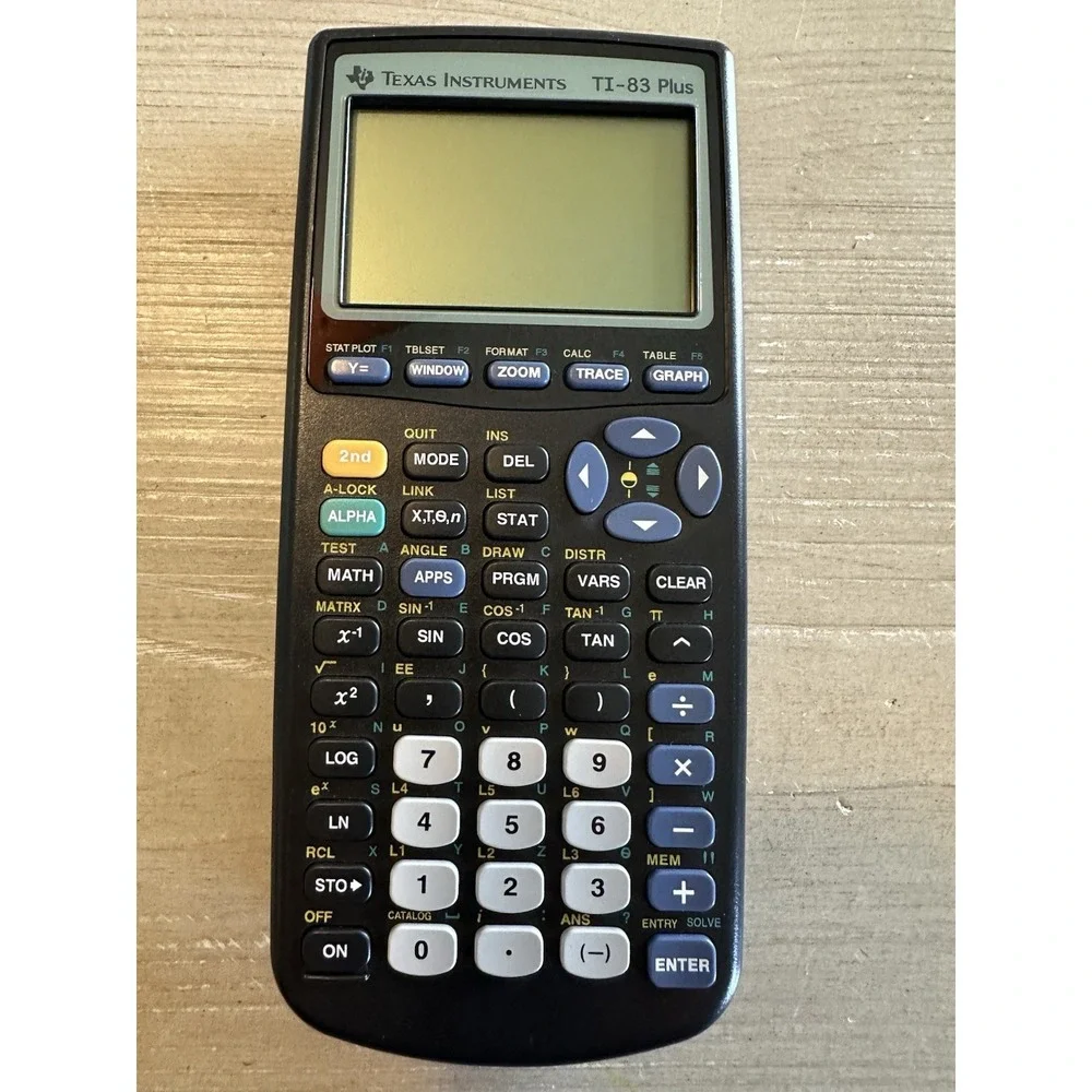 Vintage Calculator Texas Instruments TI-83 Plus Graphical tested & working